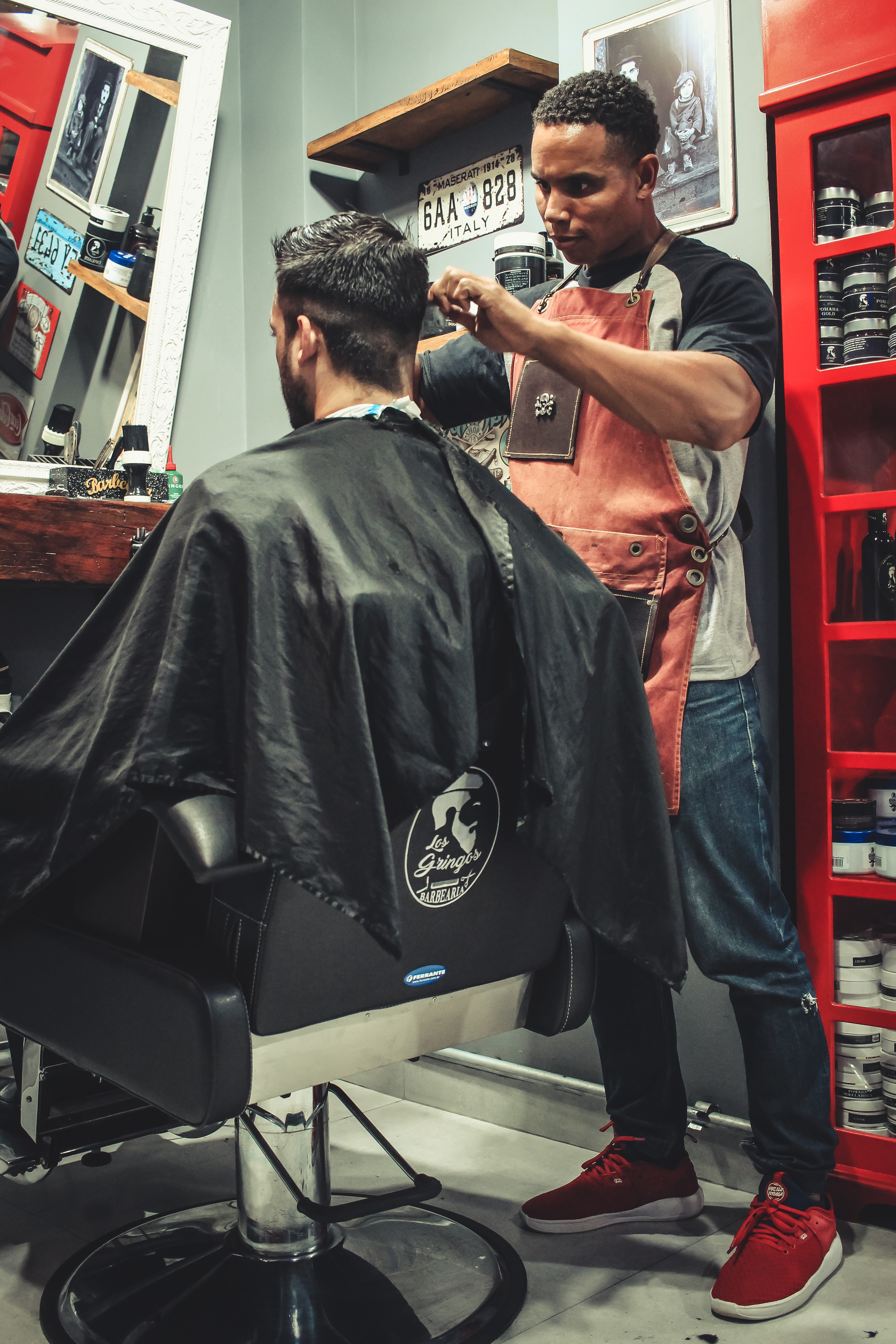Barber portrait